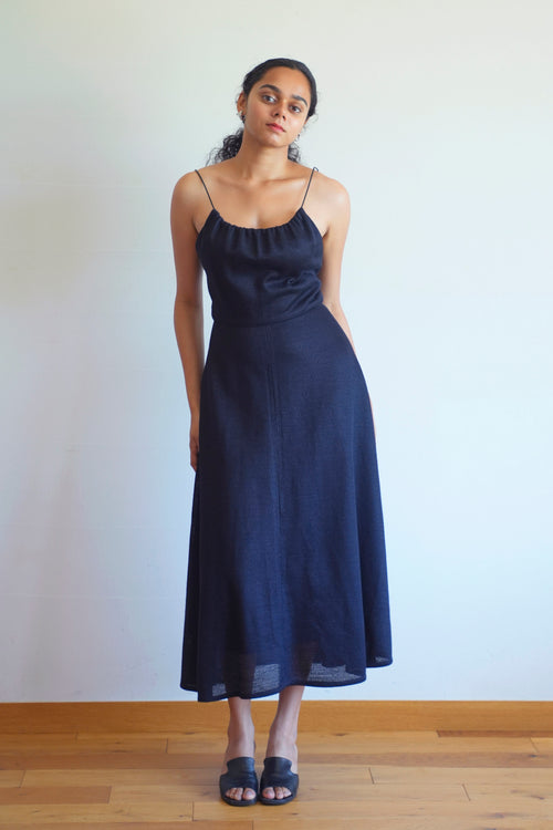 Moon Dress, in Black