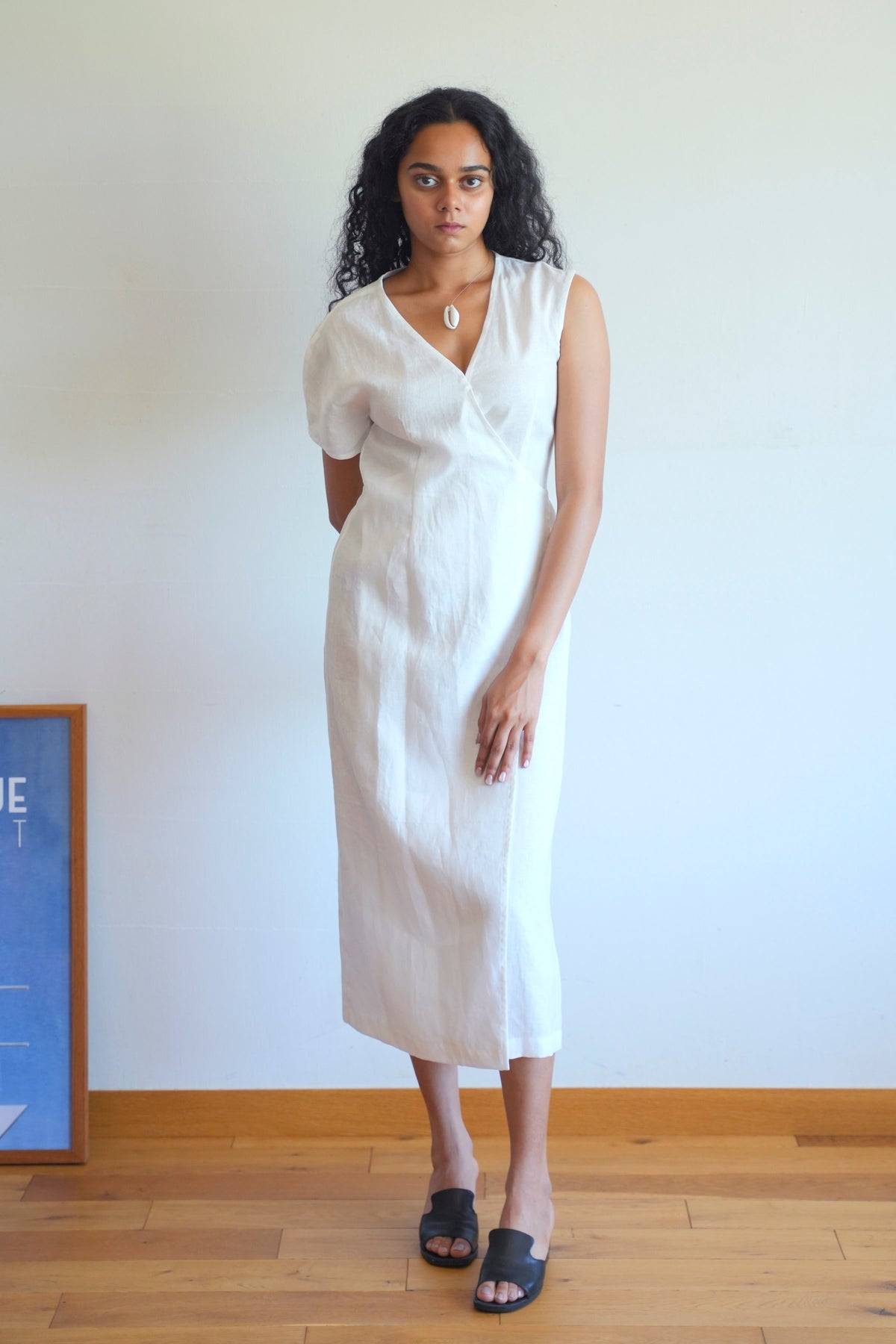 Shi Shi Dress, in White