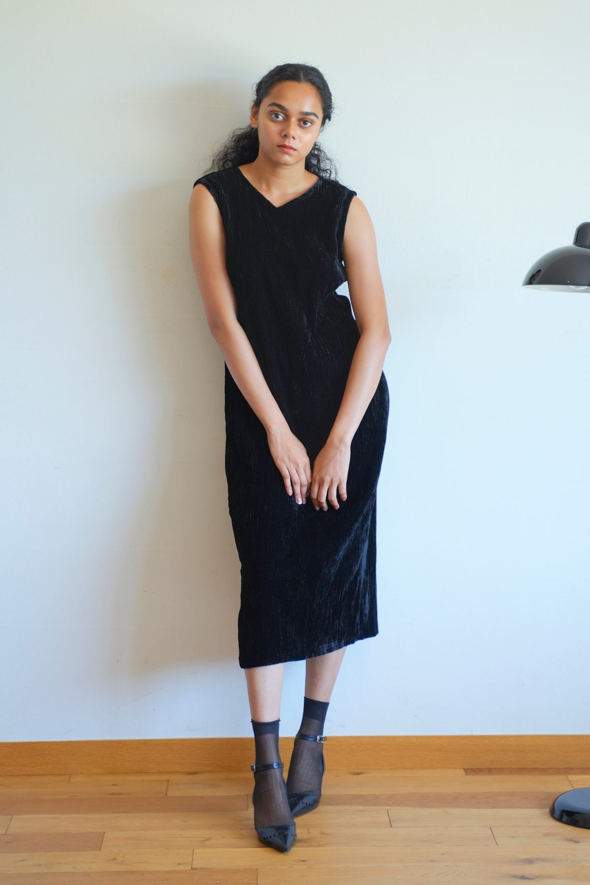 Yona Dress, in Black