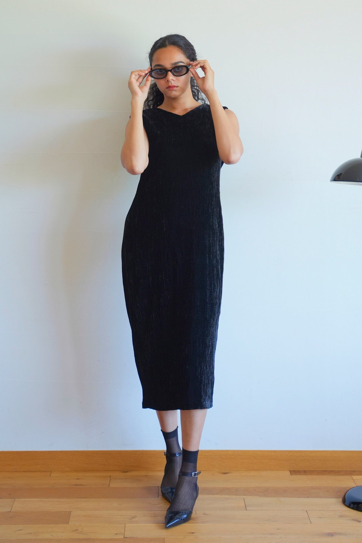 Yona Dress, in Black