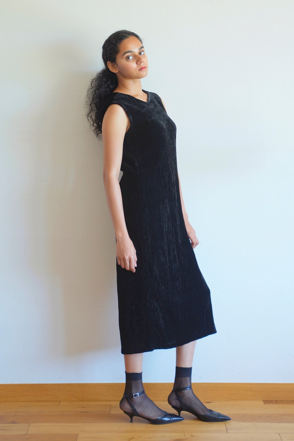 Yona Dress, in Black